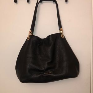 Michael Kors Raven leather tote